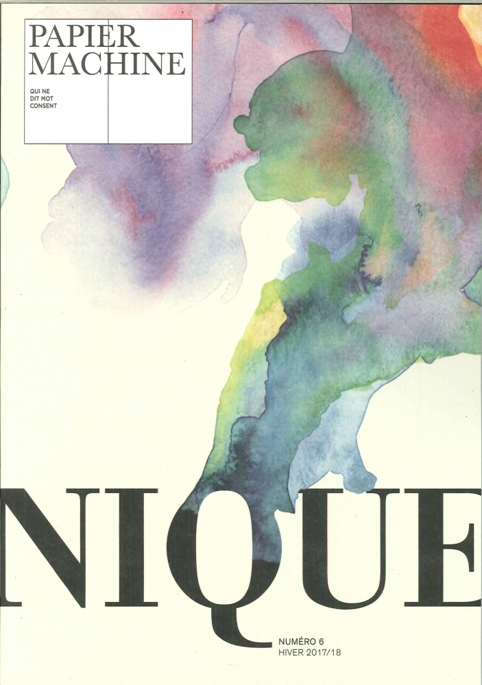 Papier machine, n°6. Tourniquet