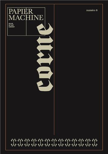 Papier machine, n°8. Corne