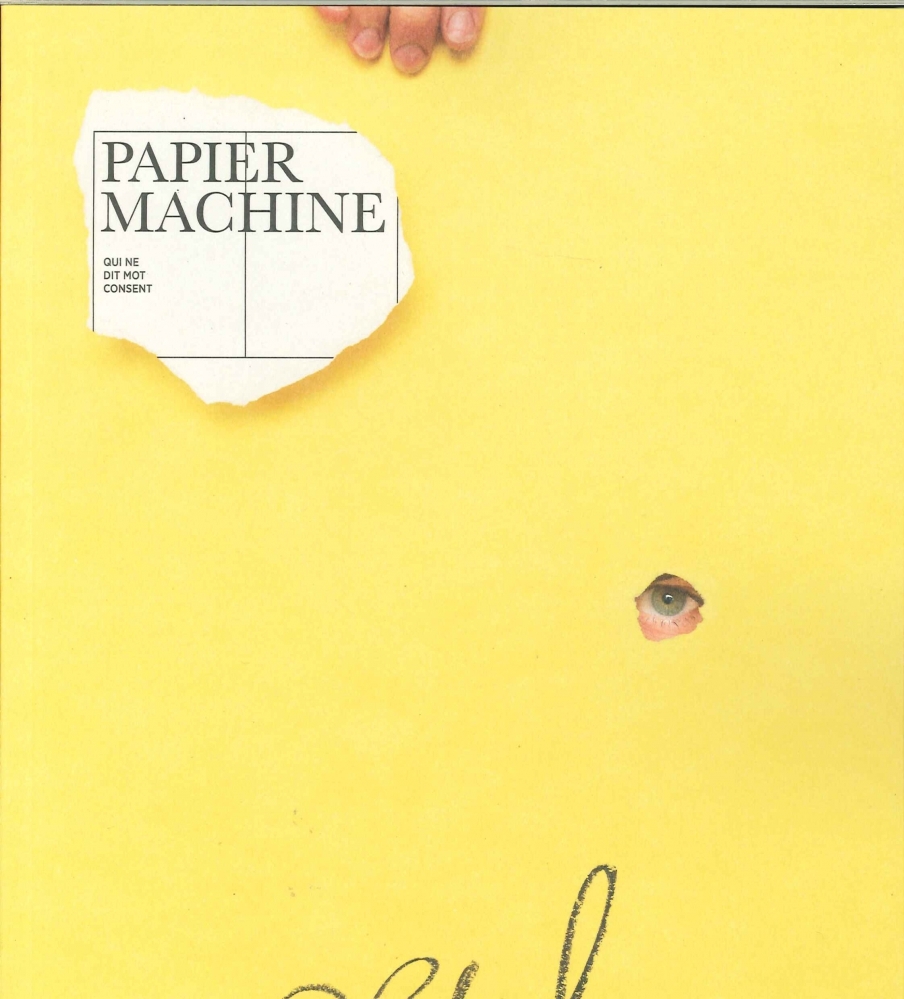 Papier machine, n°5. Oeuf