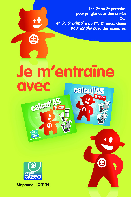 Carnet d’entrainement Calcul’AS minor/trezor