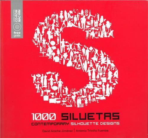 1000 siluetas contemporaneas /anglais