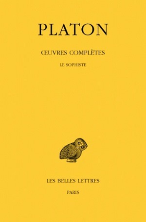 Œuvres complètes. Tome VIII, 3e partie: Le Sophiste