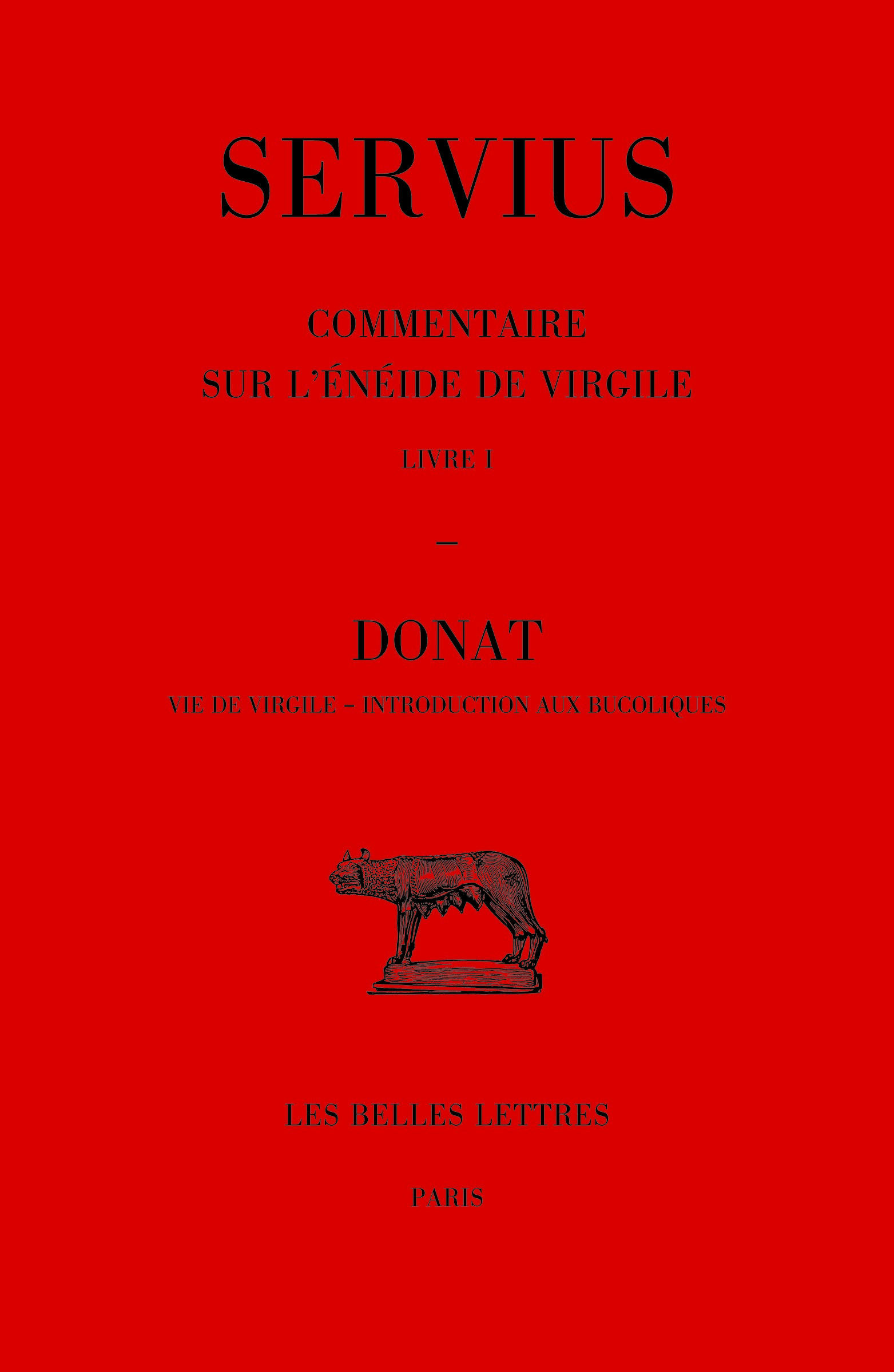 Commentaire sur l'Énéide de Virgile : Livre I. Donat, Vie de Virgile, Introduction aux Bucoliques