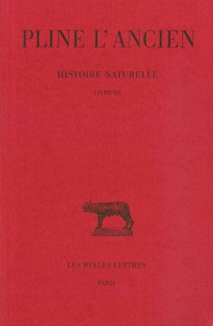 Histoire naturelle. Livre III
