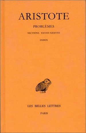 Problèmes.Tome III, Sections XXVIII-XXXVIII, Index