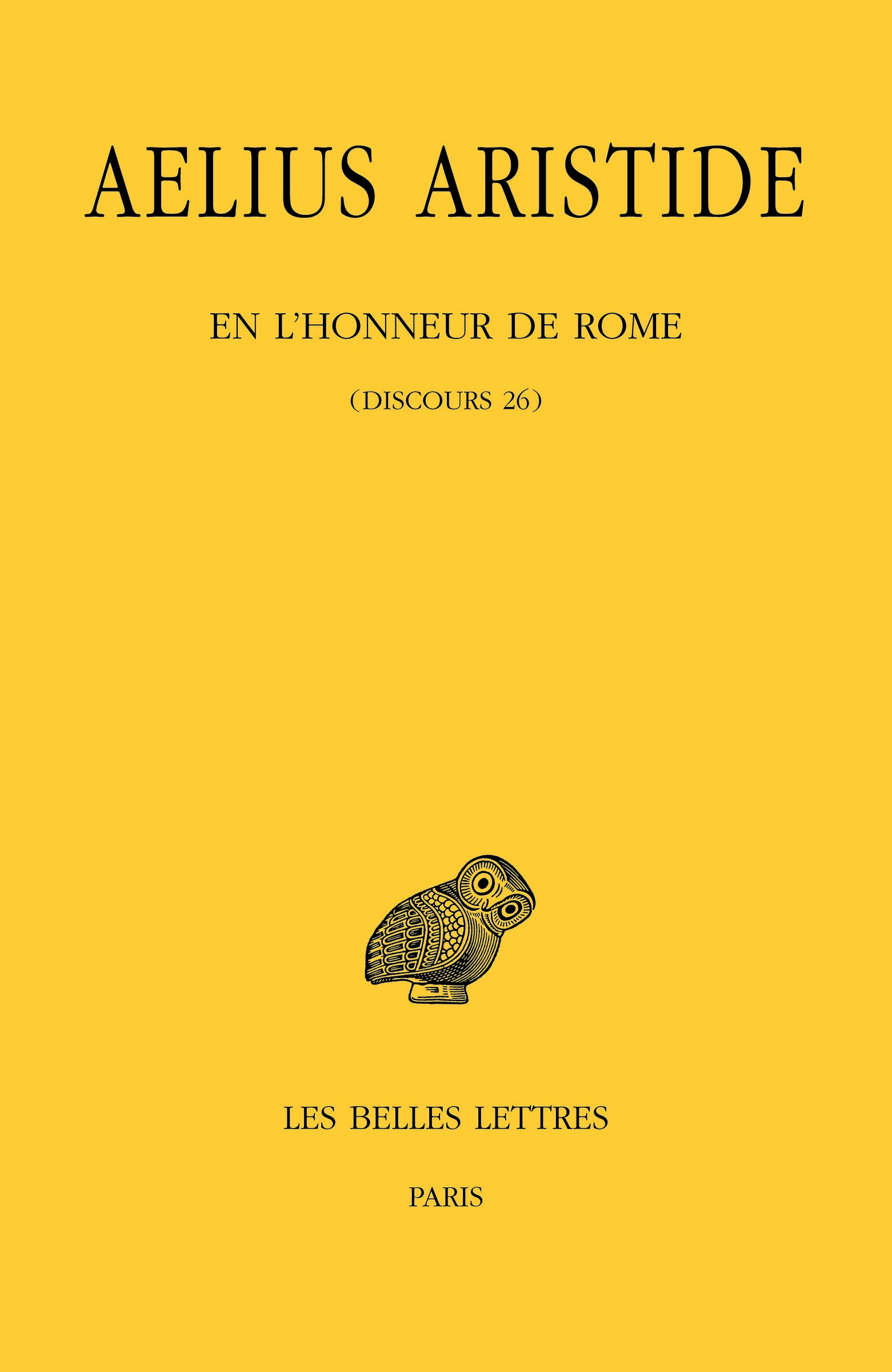 En l'honneur de Rome