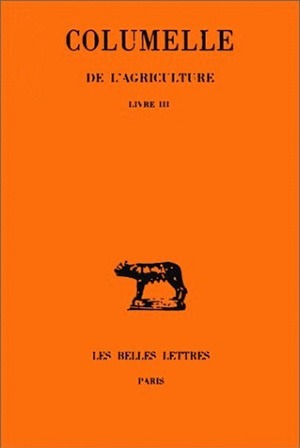 De l'Agriculture. Livre III