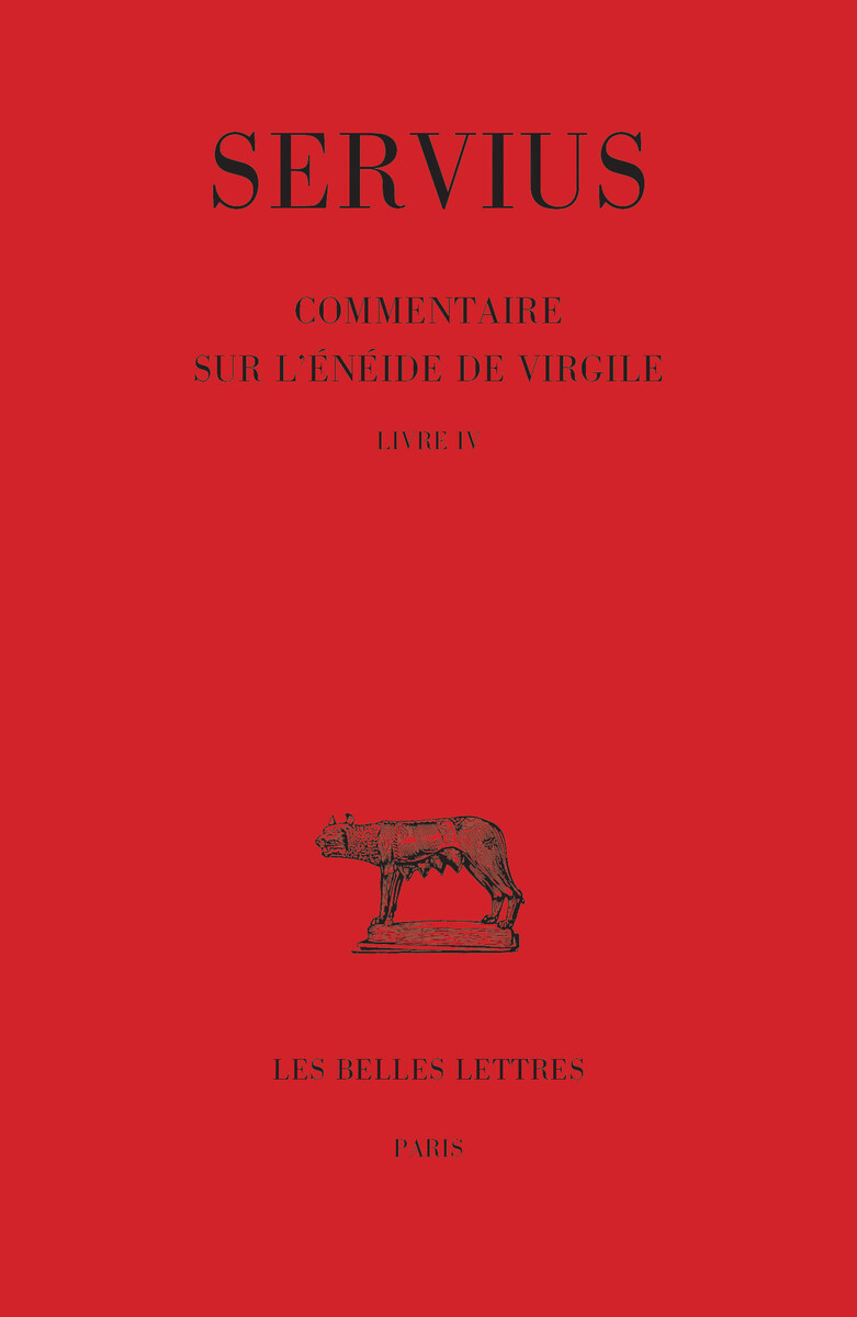 Commentaire sur l'Énéide de Virgile. Livre IV