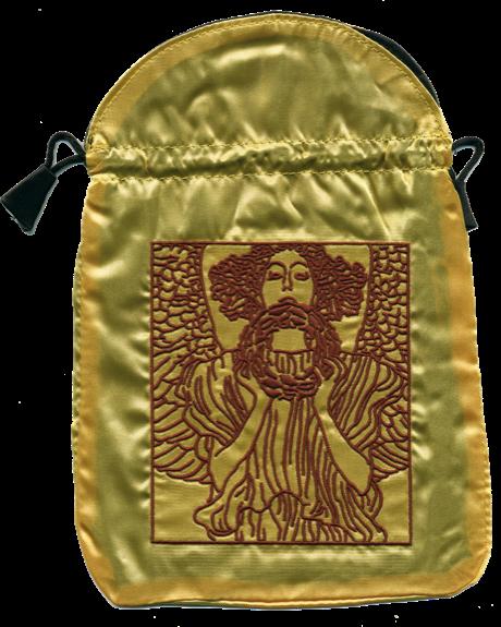 Bourse Satin Jaune - Klimt