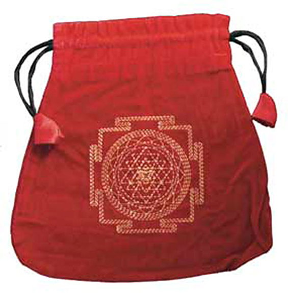 Bourse Velours Rouge - Protection 