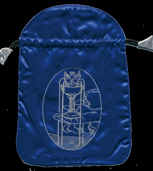 Bourse Satin Bleu - Graal