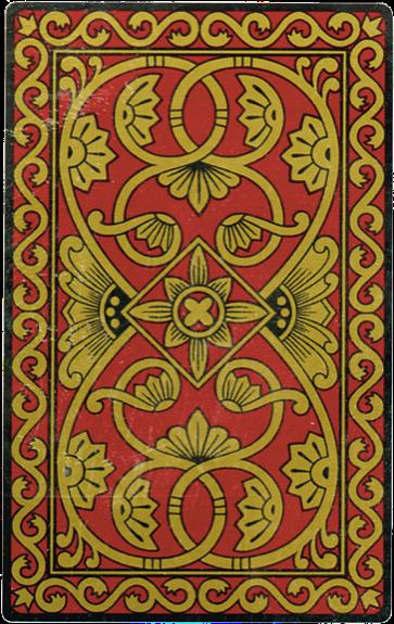 Bridge Symétrique 4 Couleurs - Dos rouge