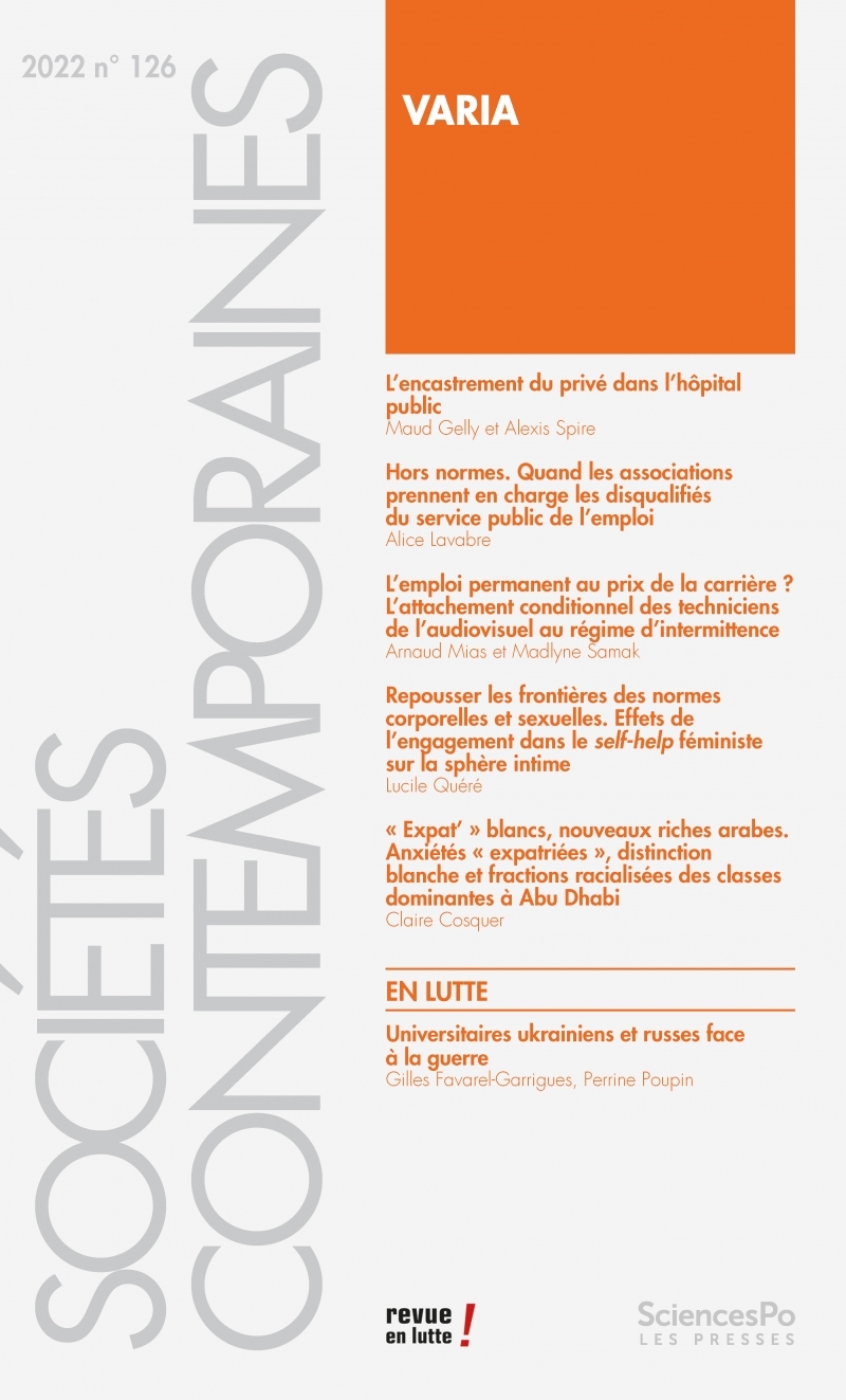 Sociétés contemporaines 126