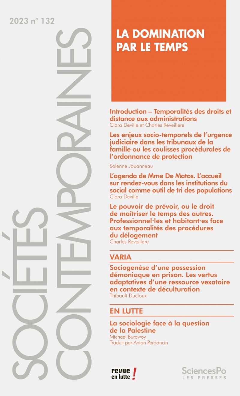 Sociétés contemporaines 132 - La domination par le temps