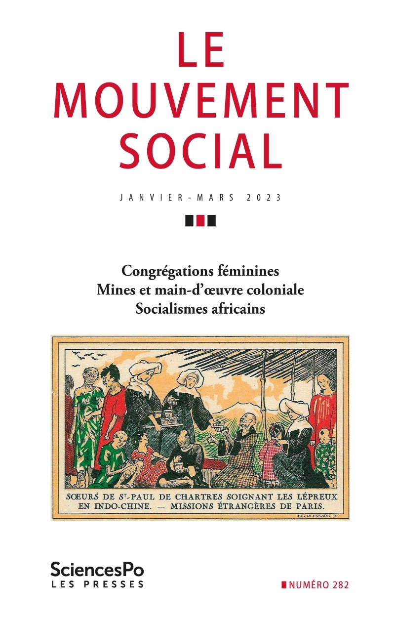 Le Mouvement social 282 - Congrégations féminines, Mines et