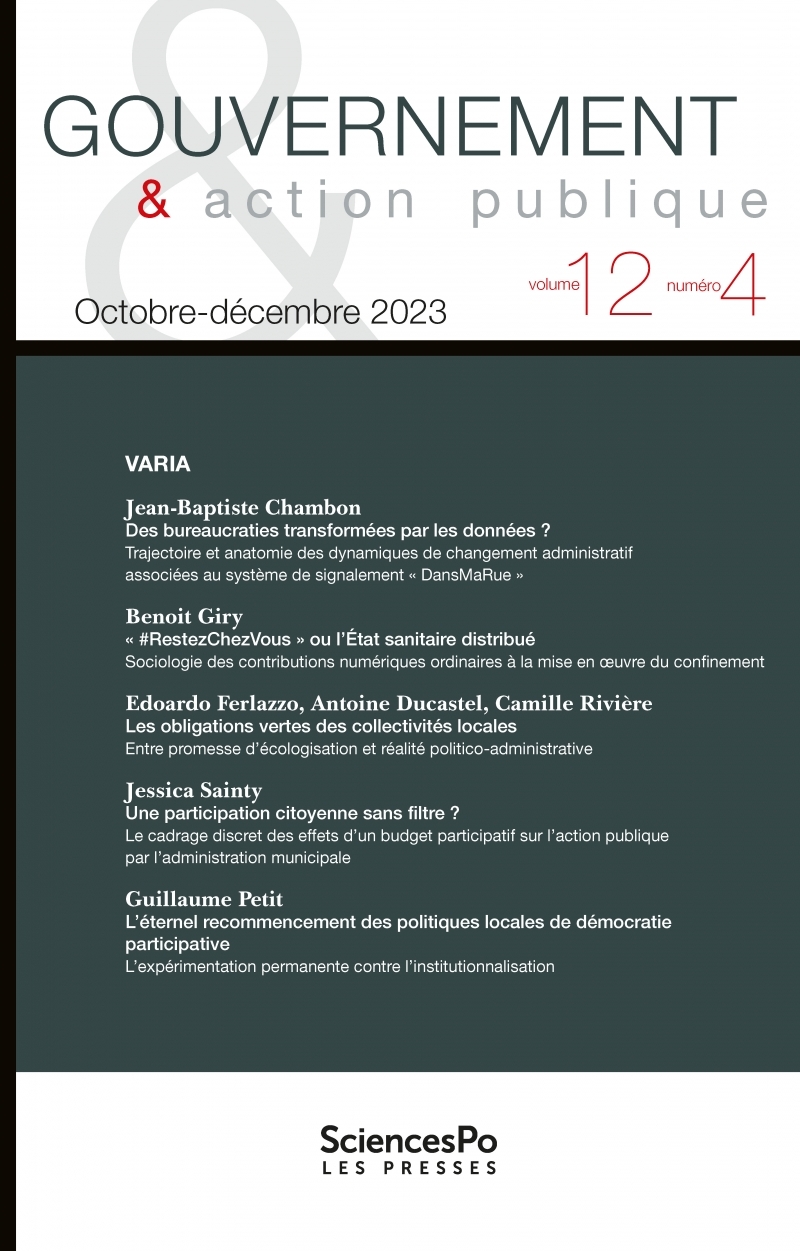 Gouvernement et action publique T12-4