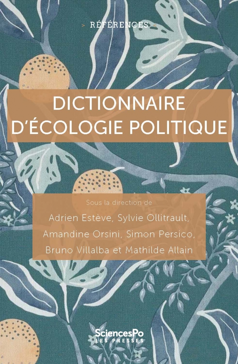 Dictionnaire d'écologie politique