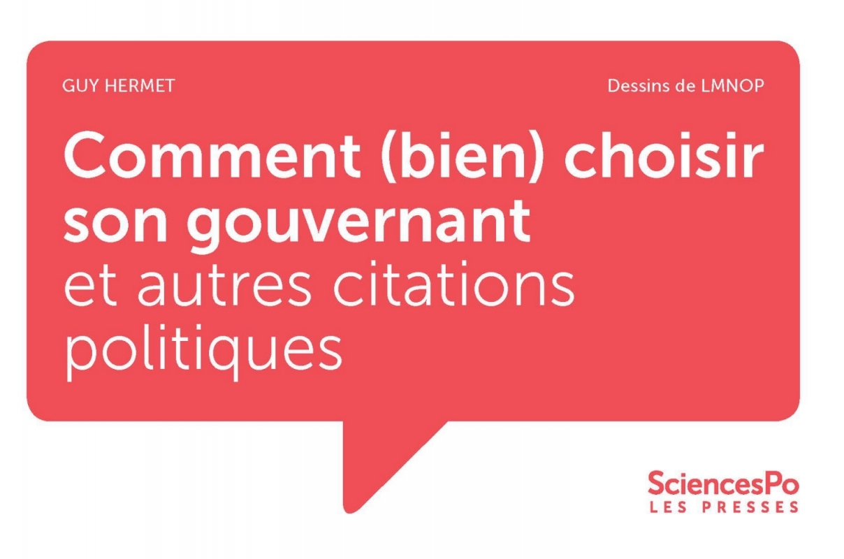 Comment (bien) choisir son gouvernant et autres citations po