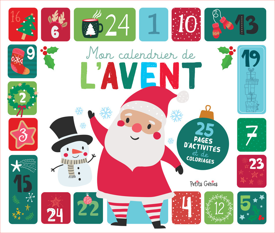Mon calendrier de L'AVENT