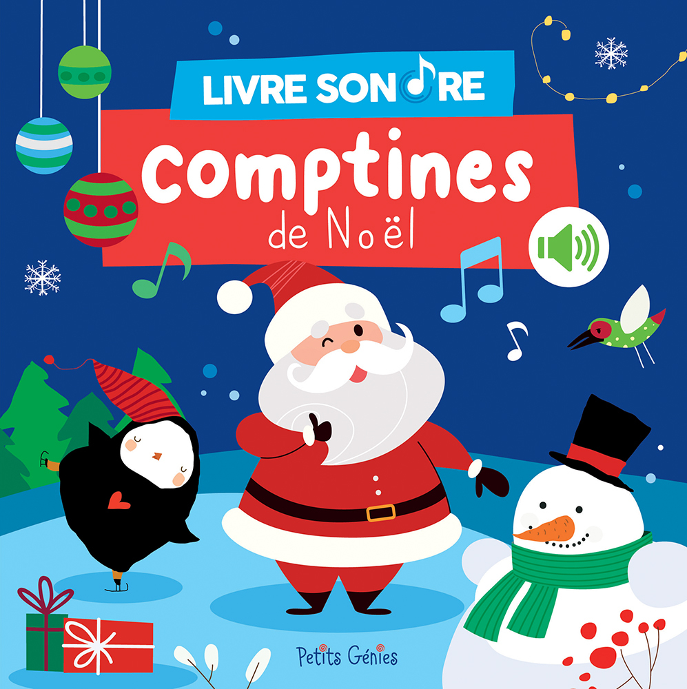 Comptines de Noël - Livre sonore