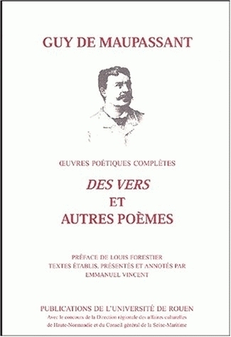 Des vers et autres poèmes - oeuvres poétiques complètes