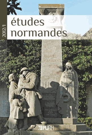 ETUDES NORMANDES 2012/1. PATRIMOINE CULTUREL