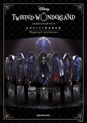 DISNEY TWISTED WONDERLAND MAGICAL ARCHIVES I: OFFICIAL GUIDE + SETTING BOOK (ARTBOOK VO JAPONAIS)