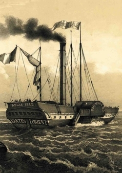 Carnet  ligné Compagnie des Paquebots