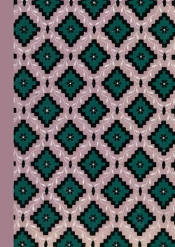 Carnet Blanc, motif Losanges, Papier peint 18e