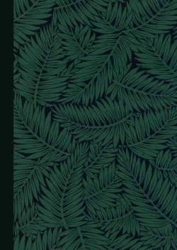 Carnet Blanc, motif Feuillage, Papier peint 18e