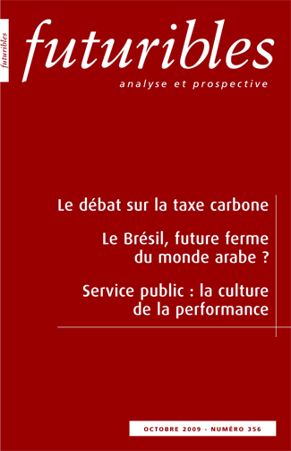 Futuribles 356, octobre 2009. Le débat sur la taxe carbone