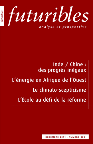Futuribles 380, décembre 2011. Inde / Chine : des progrès inégaux