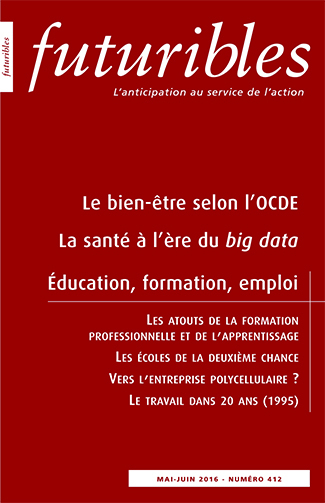 Futuribles 412, mai-juin 2016. Le bien-être selon l'OCDE