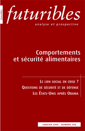 Futuribles 348, janvier 2009. Comportements et sécurité alimentaires