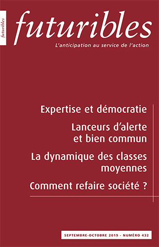 Futuribles 432, septembre-octobre 2019. Expertise et démocratie