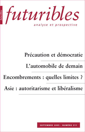 Futuribles 311, septembre 2005. Précaution et démocratie