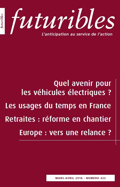 Futuribles 423, mars-avril 2018. Quel avenir pour les véhicules électriques ?