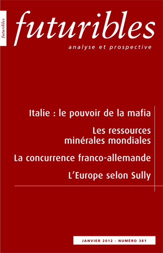 Futuribles 381, janvier 2012. Italie : le pouvoir de la mafia