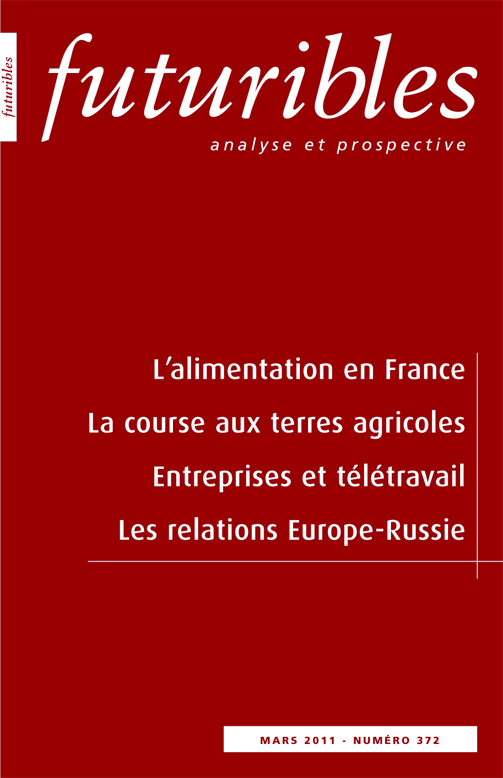 Futuribles 372, mars 2011. L'alimentation en France