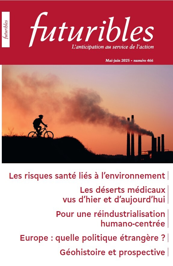 Futuribles 466, mai-juin 2025. Les risques santé liés à l'environnement