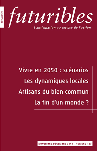 Futuribles 427, novembre-décembre 2018. Vivre en 2050 : scénarios