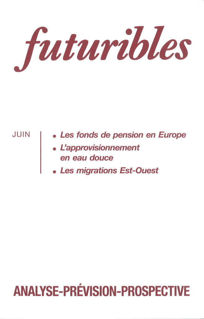 Futuribles 188, juin 1994. Les fonds de pension en Europe