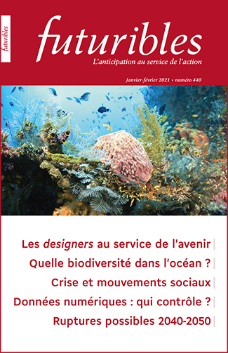 Futuribles 440, janvier-février 2021. Les designers au service de l'avenir