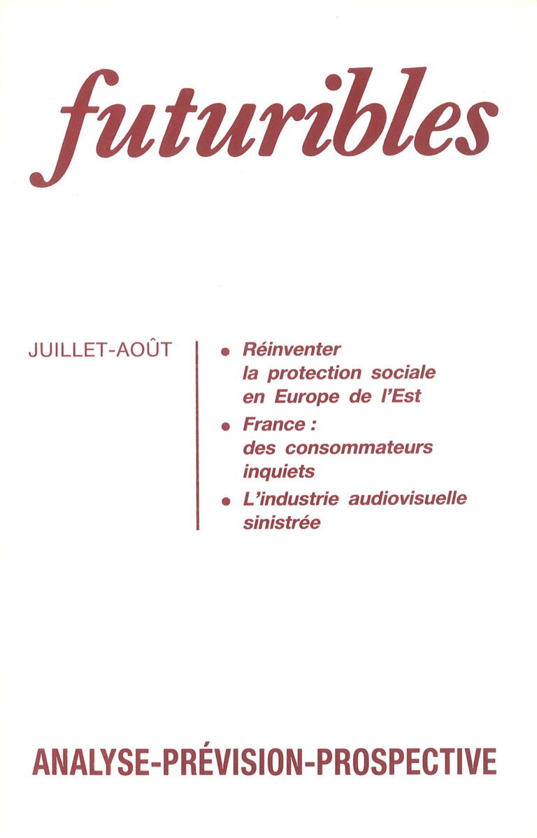 Futuribles 178, juillet-août 1993. Réinventer la protection sociale en Europe de l'Est