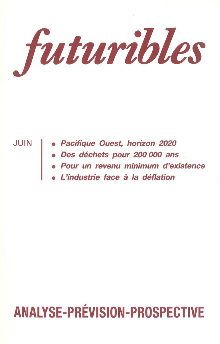 Futuribles 177, juin 1993. Pacifique Ouest, horizon 2020