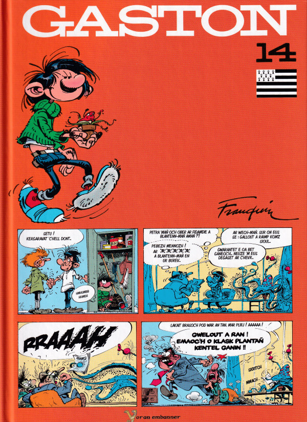 Gaston Lagaffe n°14 en breton