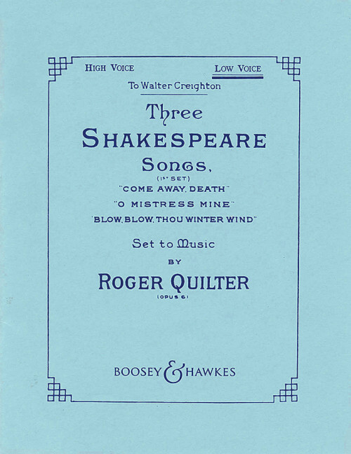 3 Shakespeare Songs