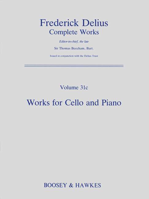 Works for Cello and Piano