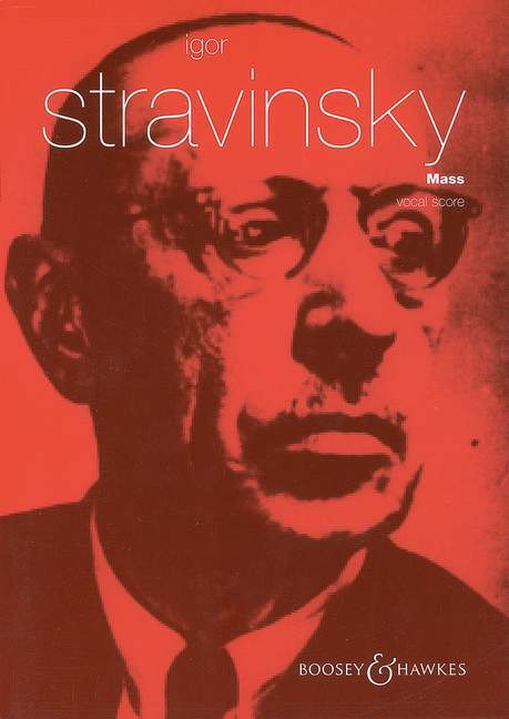 IGOR STRAVINSKY : MESSE - REDUCTION POUR VOIX ET PIANO