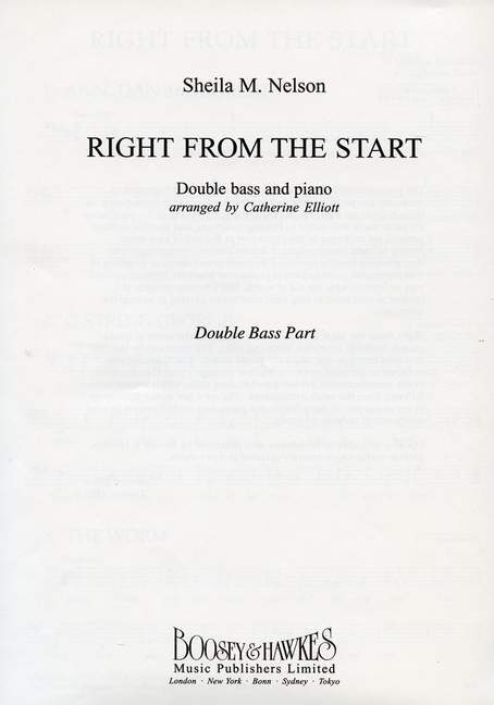 Right from the Start